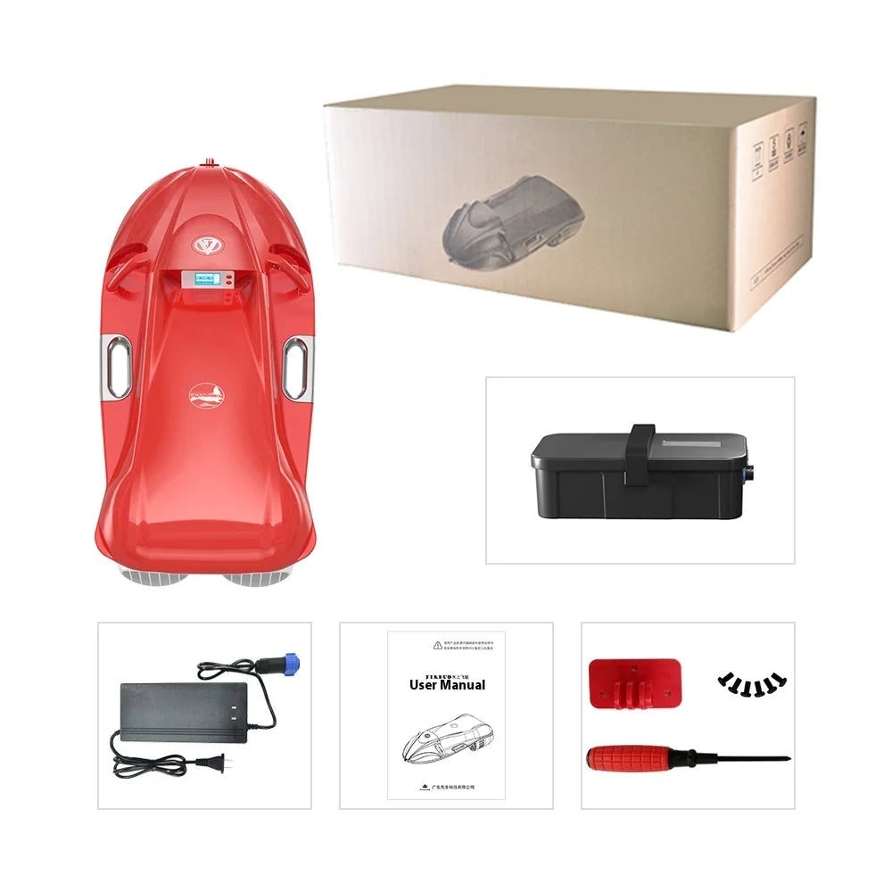 2025 New Adult Electric Water Scooter Underwater Booster Diving Electric Floating Board Surfboard for Rescue Aircraft Adult Size