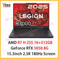 Lenovo Legion R7000 2025 R7 H 255 RTX5050 8G 16G+512GB 15.3inch 2.5K 180Hz  Game