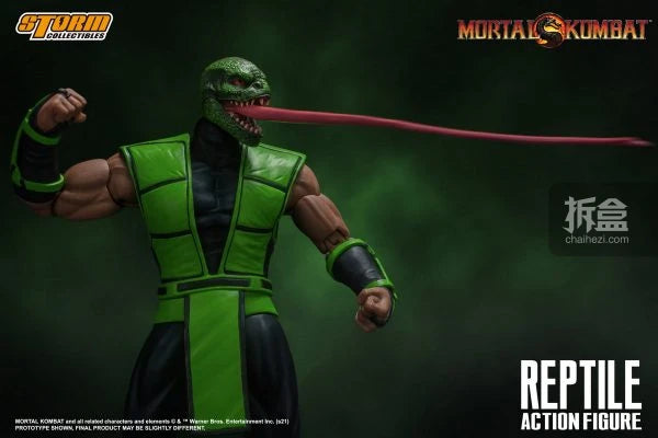 Storm Toys Genuine Mortal Kombat Series Kitaro Kung Lao Reptile Arcade Fighting Game Collection 1/12 Action Figures Model Toys