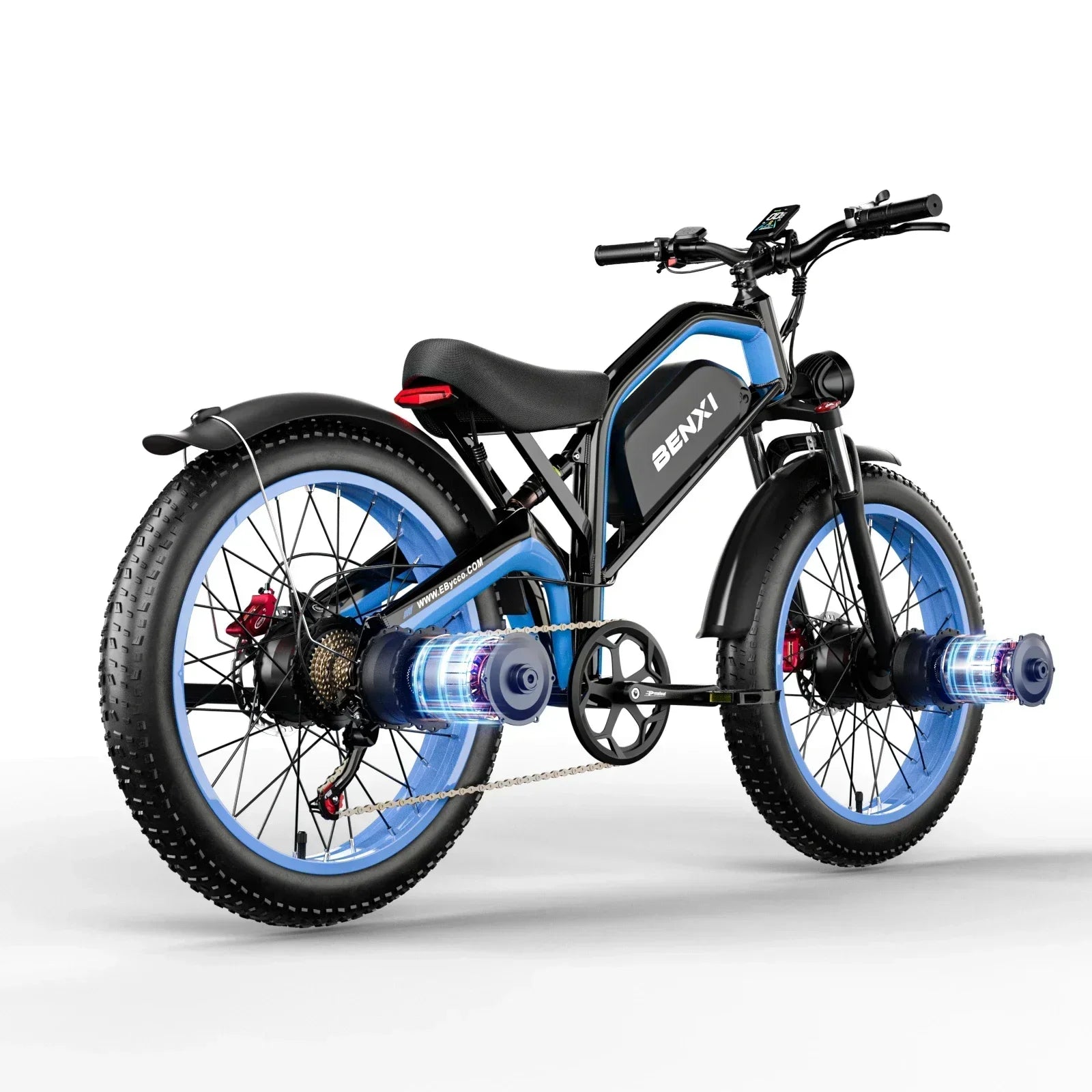 Electric bicycle 4000w motor 52v32ah battery 65km/h Electric bike 26 inch shock absorption mountain off-road mountain E-bike