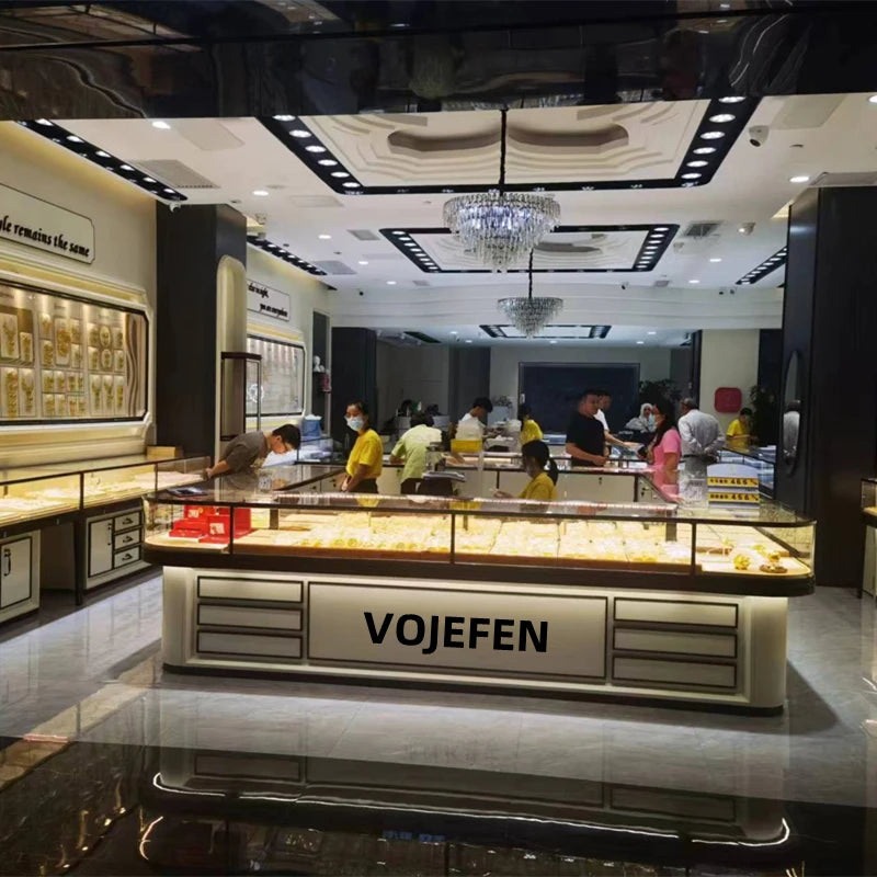 VOJEFEN Genuine 18K Gold Cuban Necklace Jewelry For Women/Men Fashion AU750 Pure Gold Chain Neck Choker Luxury Quality Jewel