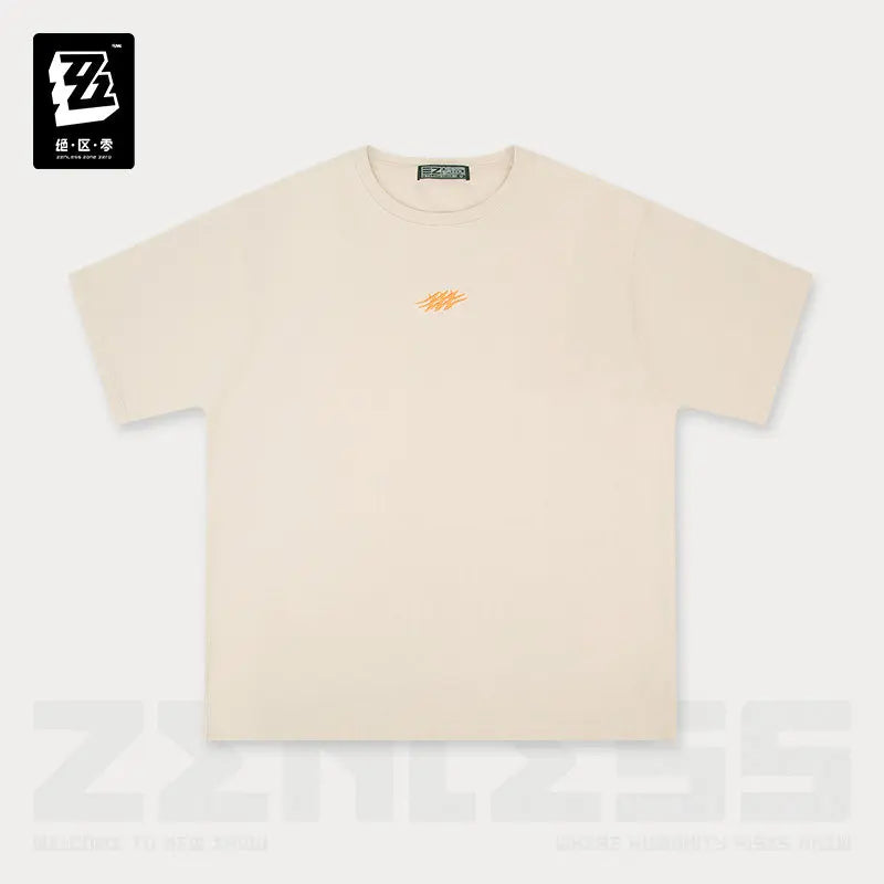 Pre-sale Official ZZZ 100% Cotton Short Sleeve T-shirt Zenless Zone Zero Casual Daily Wearing Women Men Anime Cosplay Tees
