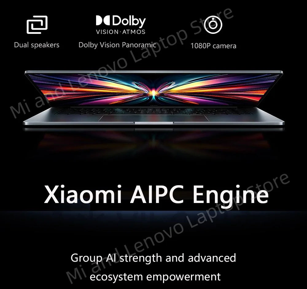 REDMI Book Pro 16 2025 Ultra5-225H/Ultra7-255H 32+1TB 16inch 3.1K 165Hz Grey Screen