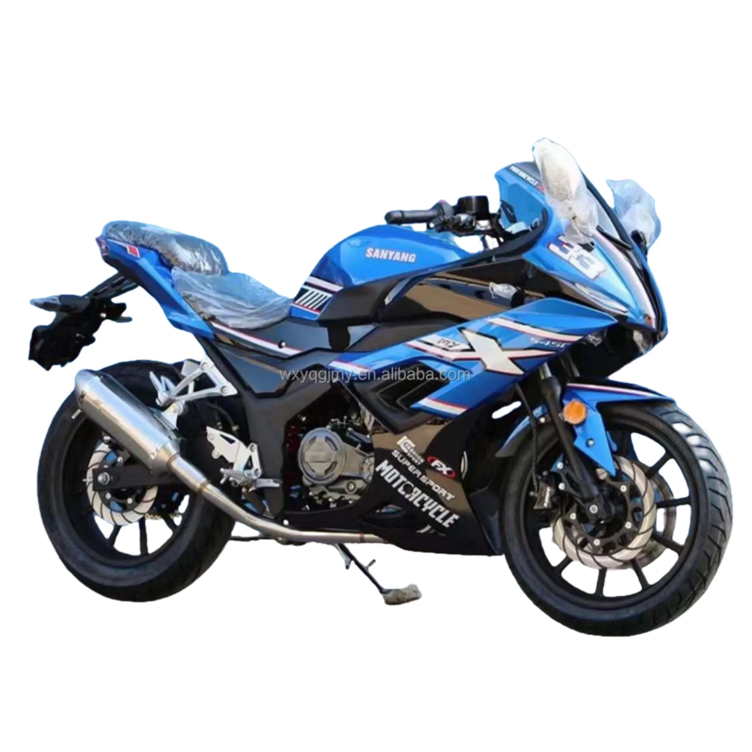TOP Selling 400cc High Power Water Cooling Double Cylinder Gasoline Racing Motorcycle