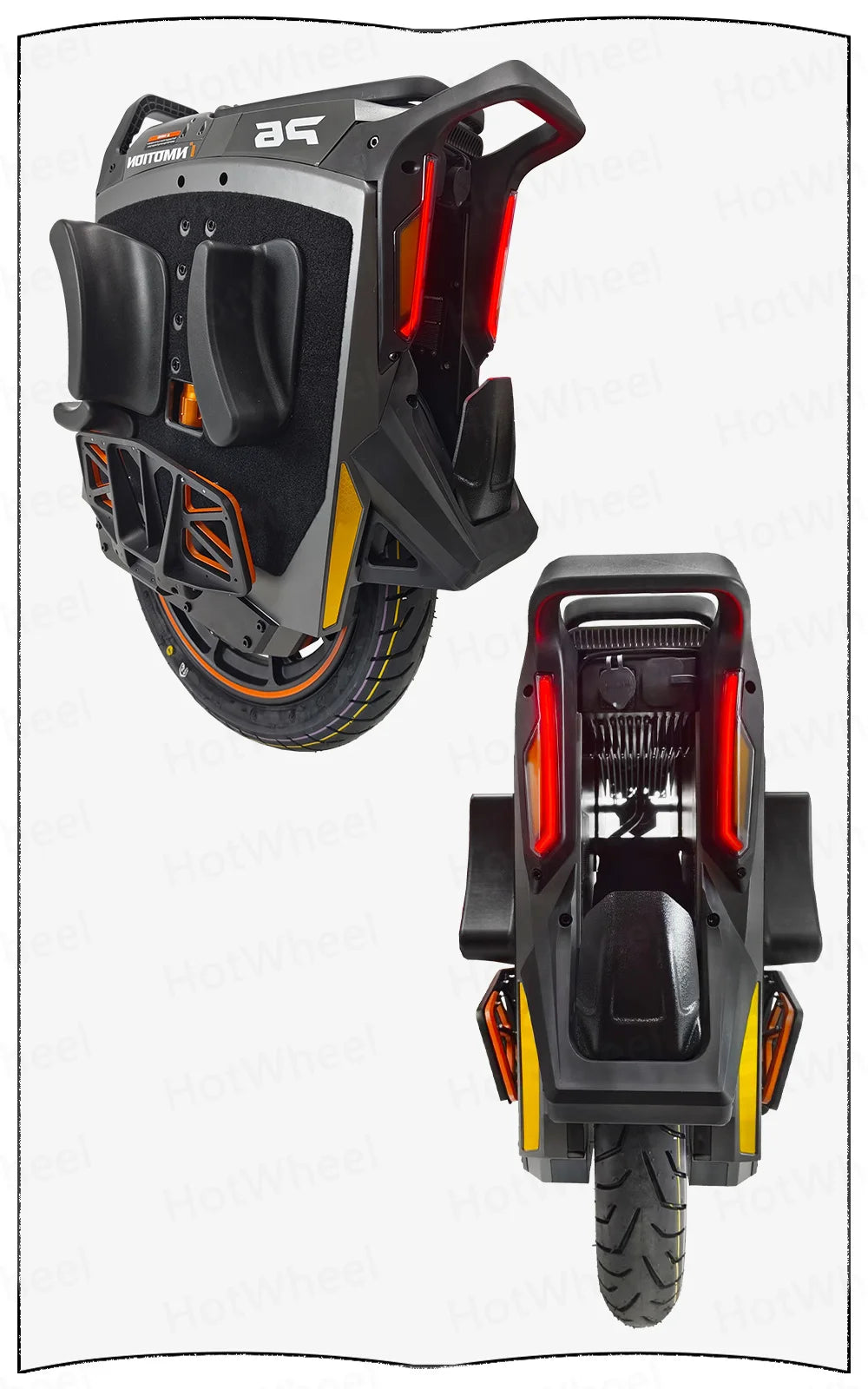 INMOTION P6 4200Wh 235.2V Battery 6000W Motor Electric Unicycle IPX6 Waterproof 150km/h Speed 150km Range 20inch 80/90-14 Tire