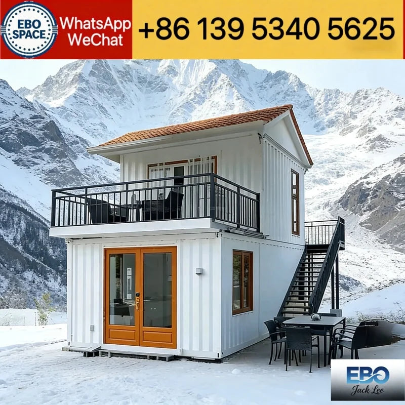 Made in China 30ft Waterproof Folding House Outdoor Garden House 2-3 Bedroom Modular Container House