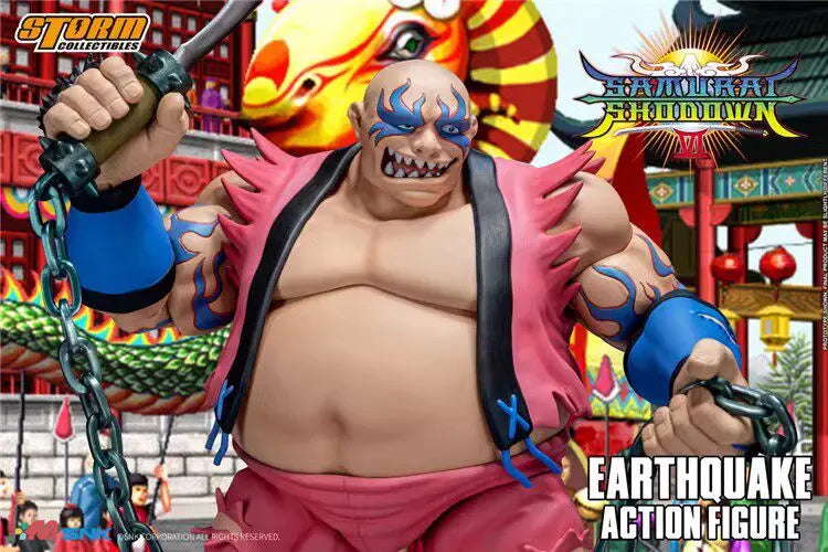 In Stock Storm Toys Samurai Shodown VI EARTHQUAKE SNSS05 Model Anime Toy Figure Collection