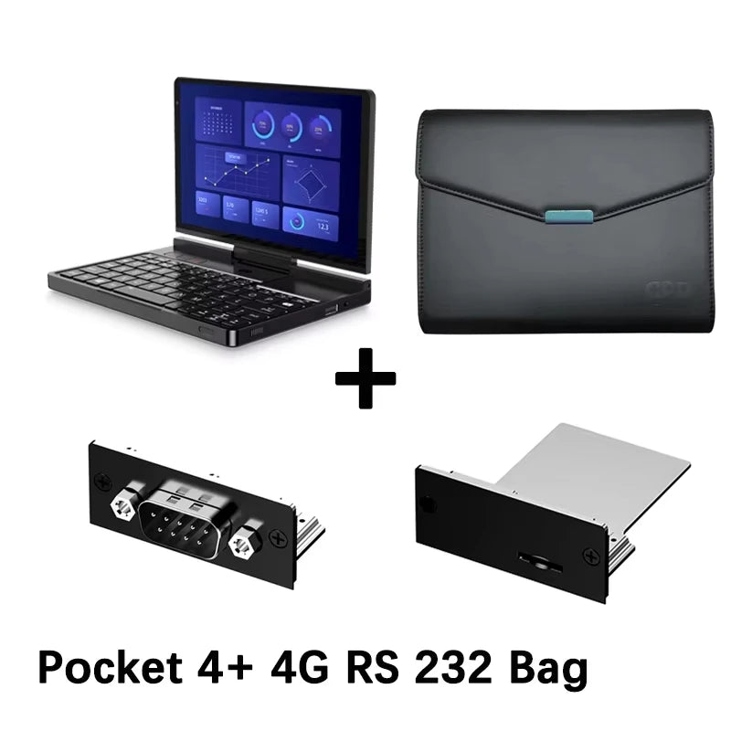2025 NEW Original GPD Pocket 4 Laptop AMD AI 9 HX 370 32GB DDR5 2TB NVMe 8.8-inch Mini Portable Gaming Notebook Office Study PC