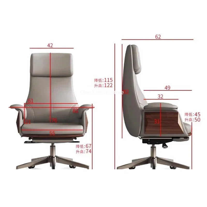 Gaming Office Chairs Stool Makeup Living Room Comfortable Computer Rocking Single Person Reclining Chaise De Bureaux Furniture