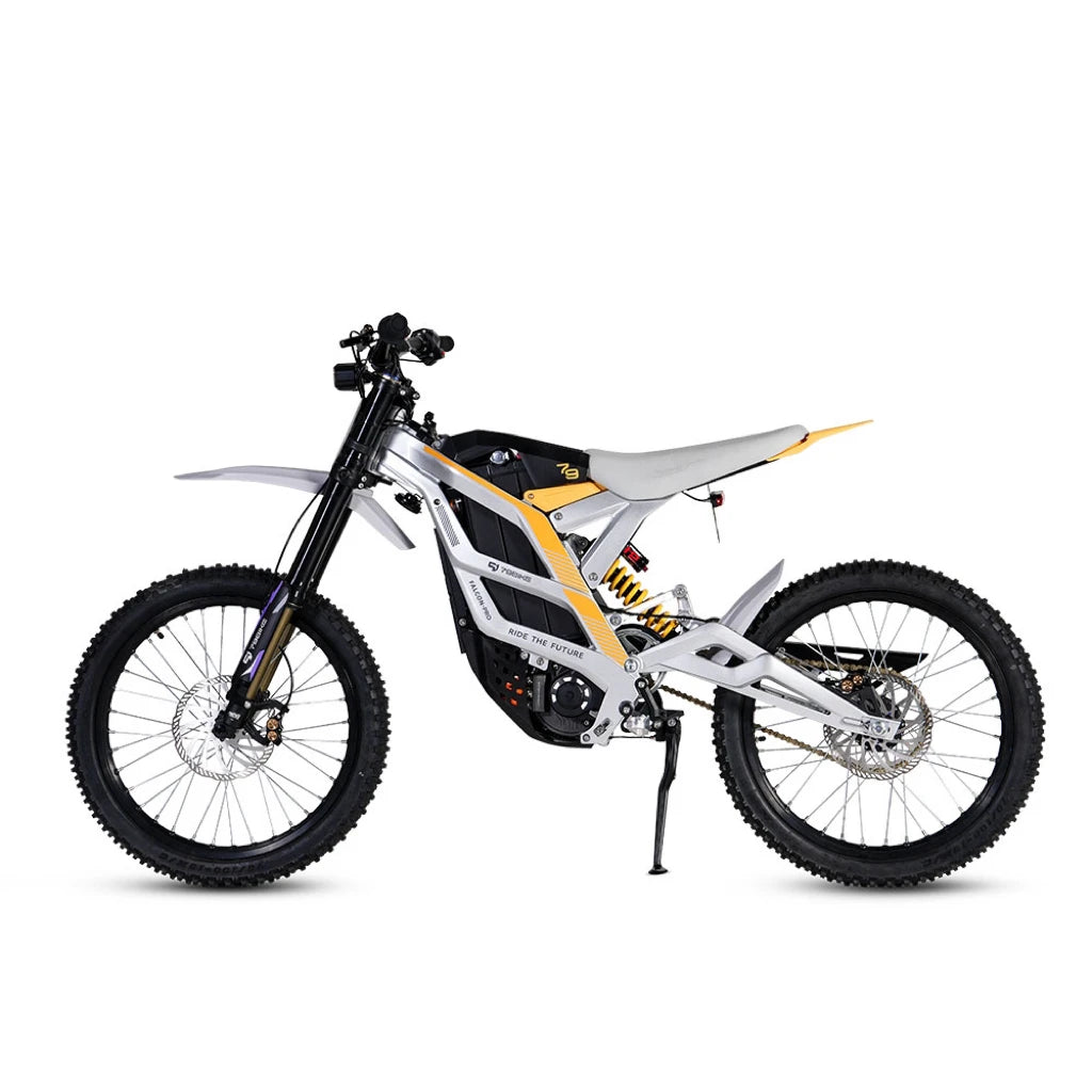 All-Terrain High-Speed Electric Dirtbike With 10000W Central Motor Full Suspension Aluminum Alloy Frame Lithium Battery