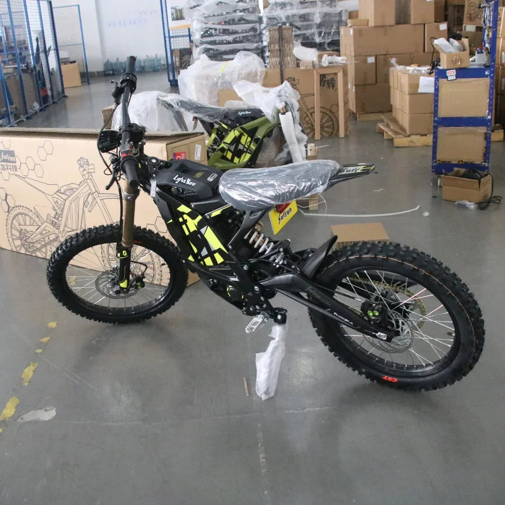 75KM/H Powerful Off-road 40AH Lithium Battery Cheap Electric Motorcycles For Adults