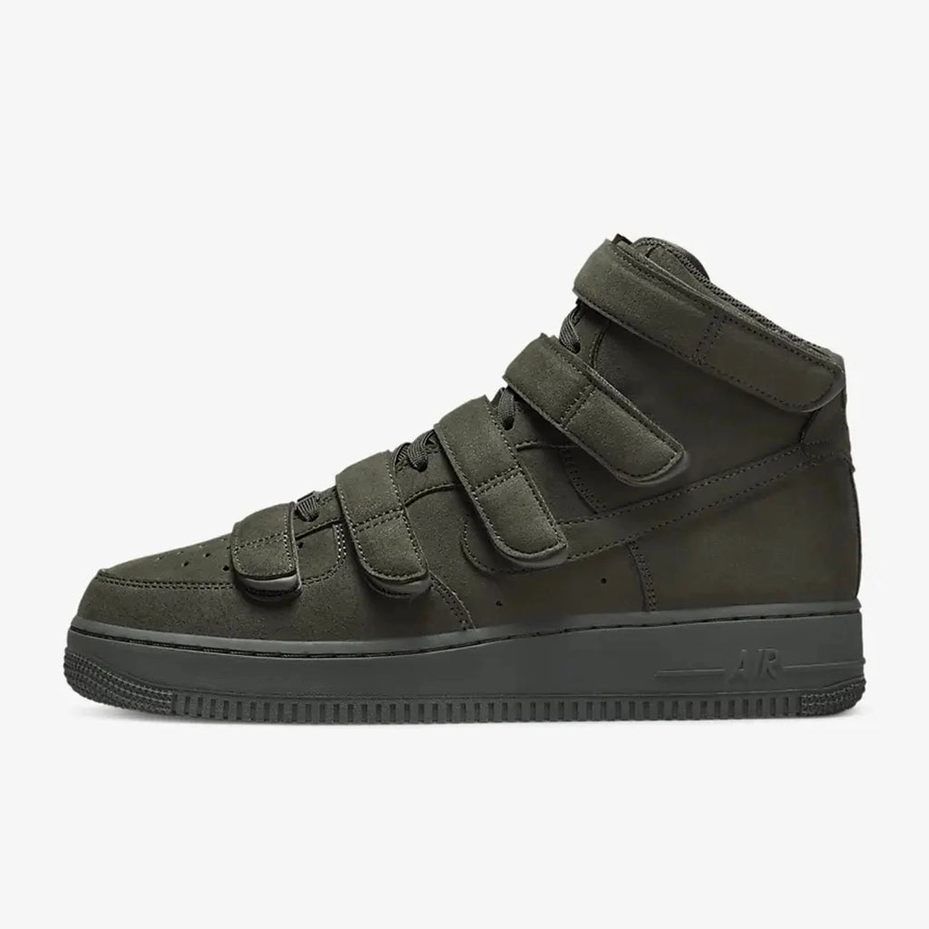 Nike Official Authentic Air Force 1 Unisex High-Top Sports Sneakers with Velcro DM7926-300