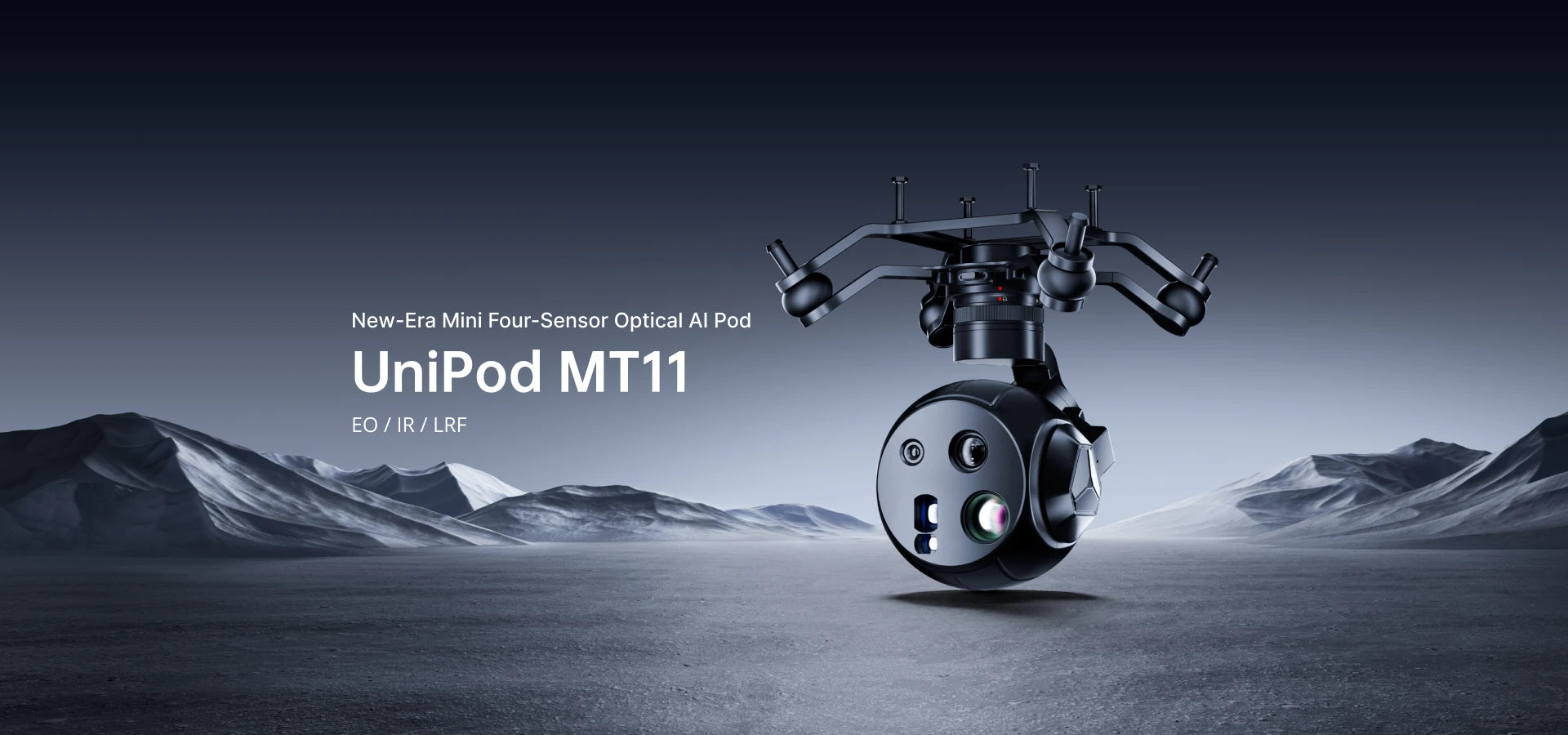 SIYI UniPod MT11 New Generation 4 Light AI Pod Wide-Angle Zoom Thermal Imaging Camera Laser Rangefinder 165 Drones Accessories