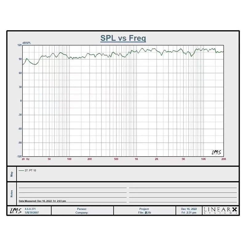 LS-027 Platinum10 PT10 10 Inch Flagship Full Frequency Speaker 25-50W/8Ohm （1 Pair）