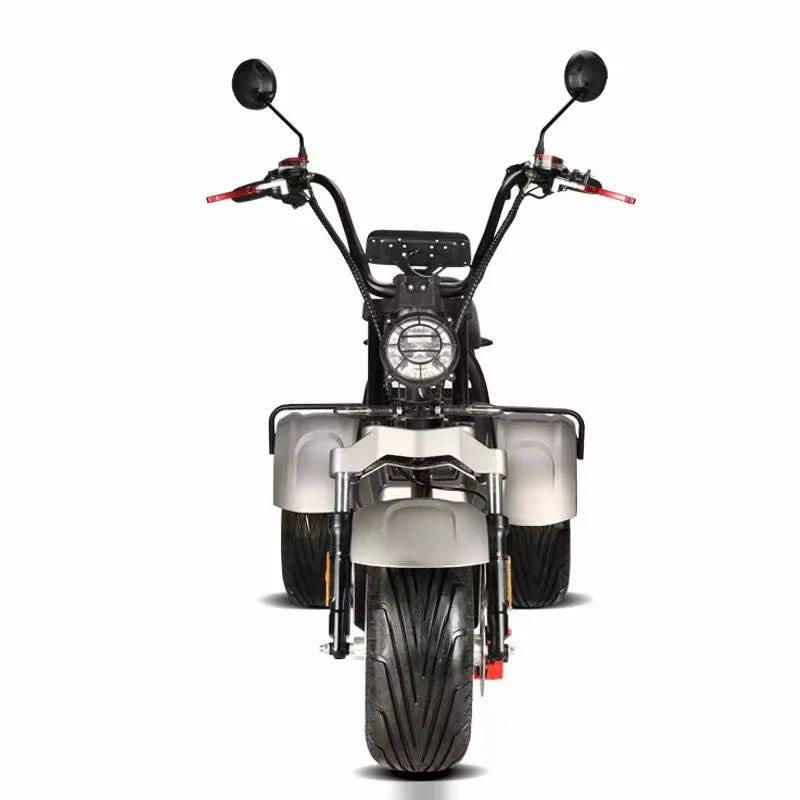 D185 Clark is hot selling Modern Style Fat Tire 60v Golf  Adult 3 Wheel Electric  Tricycle Citycoco with Pedals