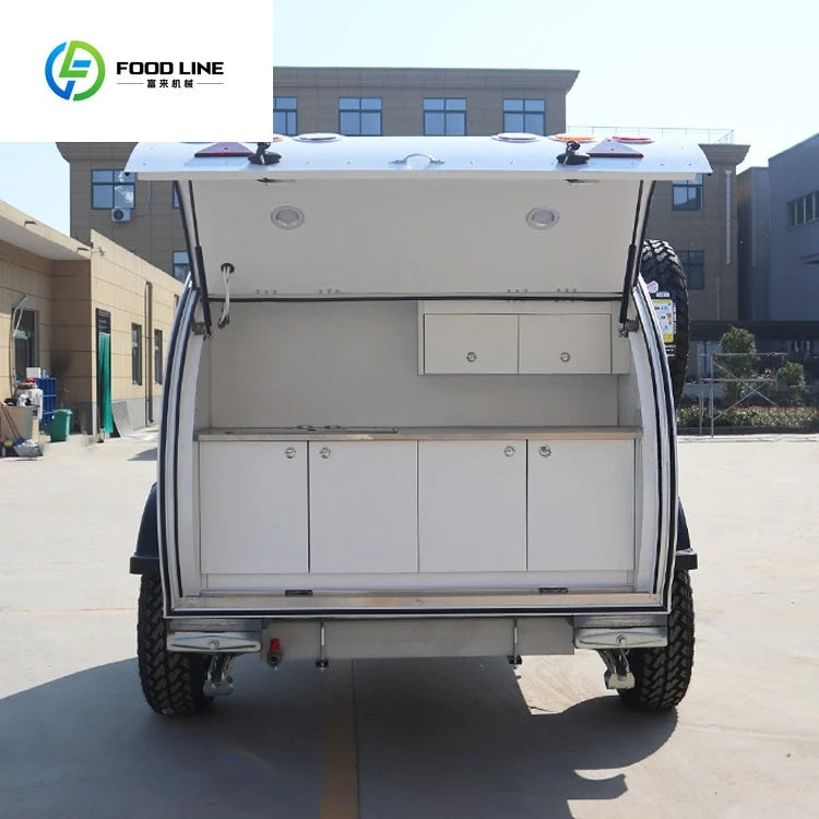 Custom Motorhome Caravans RV Travel Trailer Teardrop Camp Trailer Caravan Mobile Home Mini Camper Van for Sale Malaysia