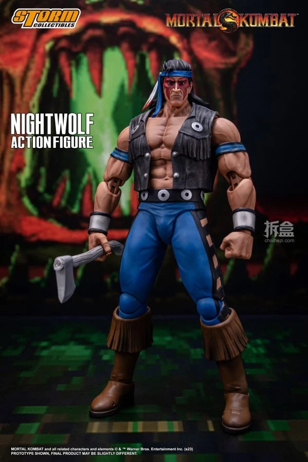 Storm Toys Genuine Mortal Kombat Series Sub Zero Scorpion Nightwolf Fighting Game Collection 1/12 Action Figures Model Toys