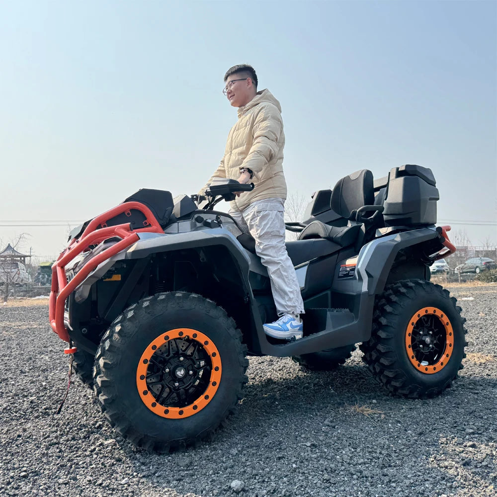 4 Wheeler Quad Bikes 1000cc Quad ATV All Terrain Vehicle Quad Bike New Automatic Design 4x4 Drive Off-road Motorcycle For Adult