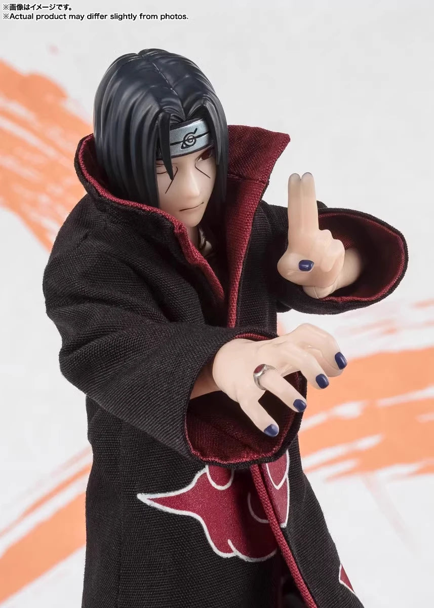 Bandai Original S.H.Figuarts Series Naruto:Akatsuki Figure Anime Movable Character Assembly Figures Model Toys Collectible Model