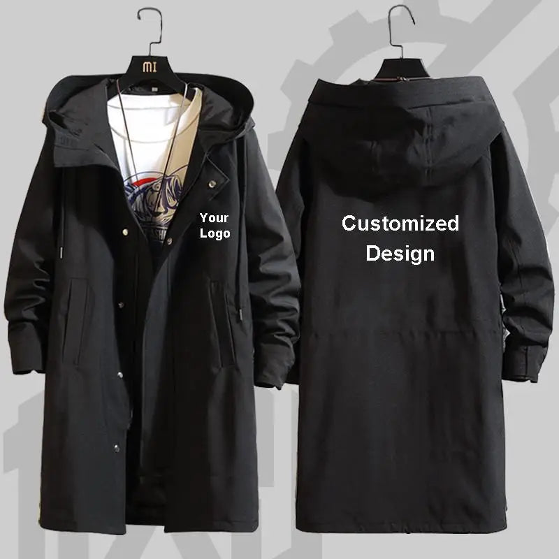 Anime Kamen Rider Printed Zipper Trench Long Coat Jacket Hooded Hoodies Cosplay Men Women Customized Cloaks
