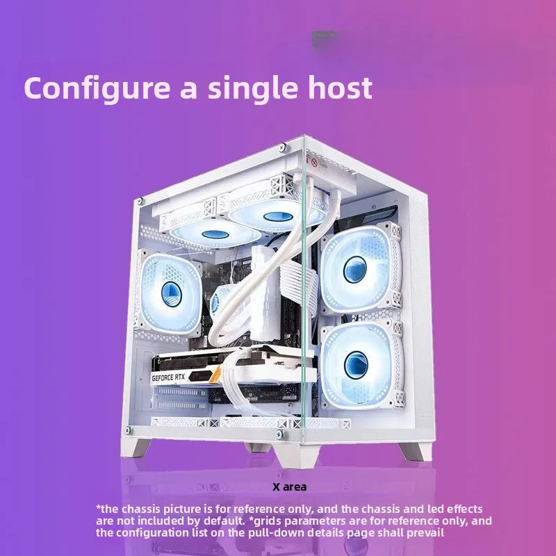 RTX5070/U7 265KF/12600KF High-end e-sports game desktop assembly computer host