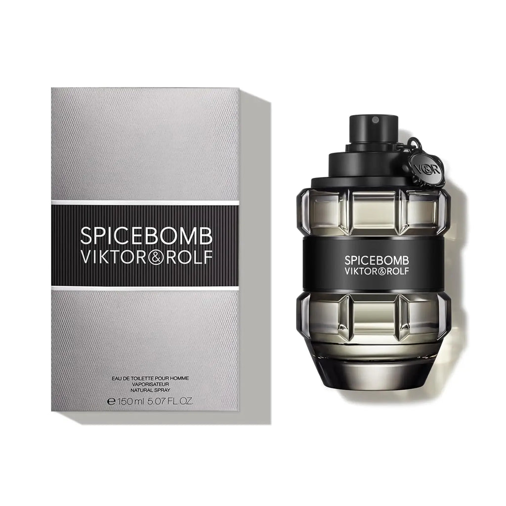 Viktor&Rolf Spicebomb Eau De Toilette Amaderado Y Picante Colonia Para Hombre Con Notas De Cítricos Y Tabaco