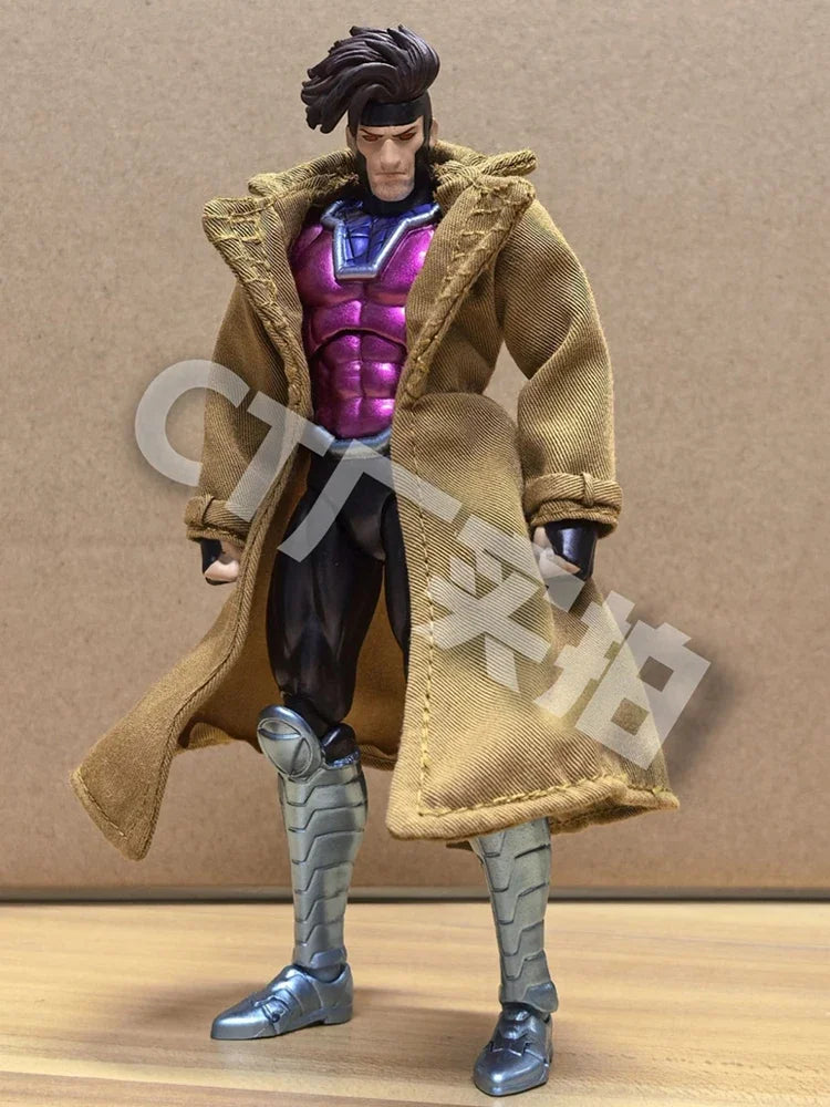 Original Ct Toys Gambit Figure Mafex 131 X-Men Wolverine Shf Anime Action Figure Figurine Statue Model Kids Toy Customized Gift