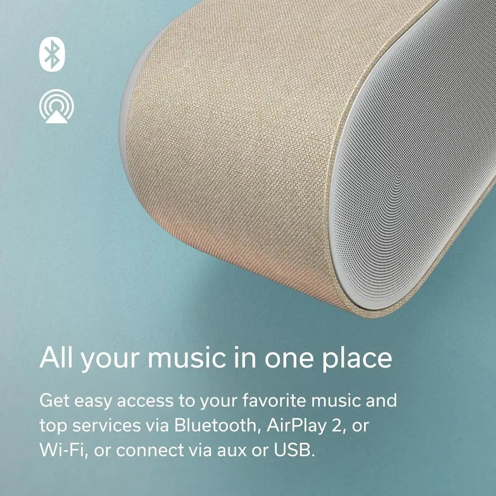 Home 600 Home Speaker, WirelSpeaker with 8-Driver Array & 3D Dolby Aos Music, HBuilt-in Multiroom Control, Wi-Wi, Bluetooth, Hom