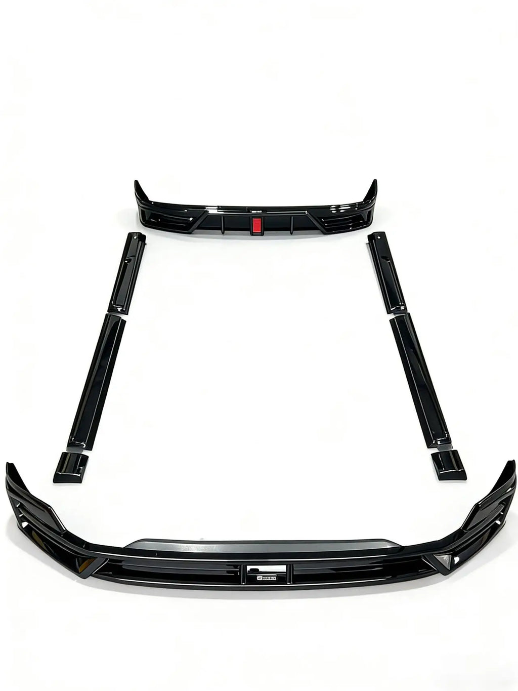 Front lip rear Lip Side Skirt for ZEEKR 9x 25-28 modified ABS Front shovel Surround body kit Car Accessories