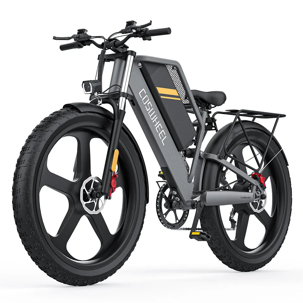 COSWHEEL T26 Electric Bicycle 1500W Ebike Powerful motor 48V25AH lithium battery adult Electric Bike 26*4 Inch Fat Tire E-bike