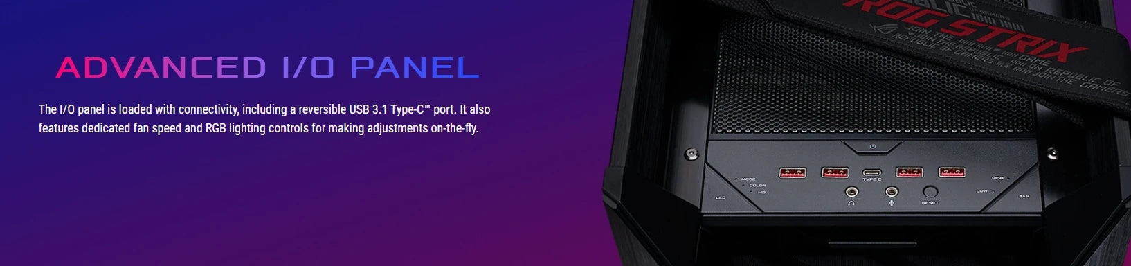 New ROG Strix Helios Gx601S ROJI Mid Tower Support 420mm Cooler ARGB for Gaming CASE Computer Case Only