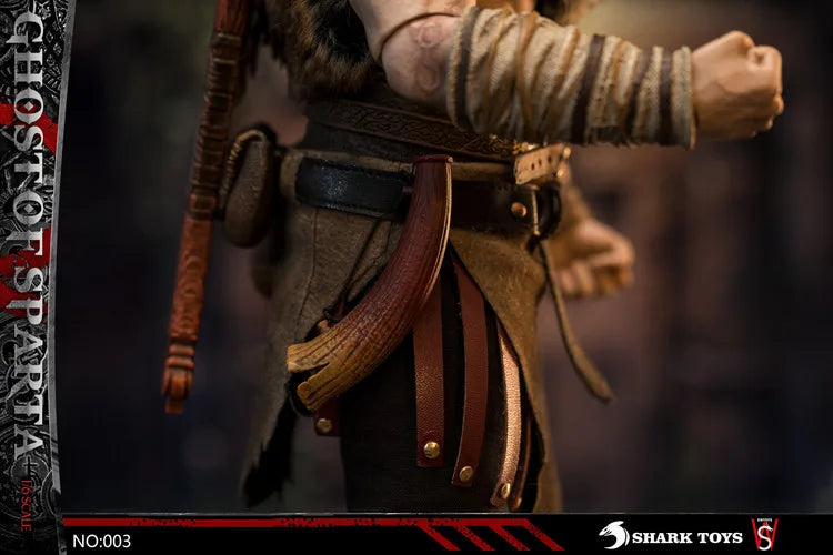 SWTOYS Original Spartan Warrior, God of War Series Kratos Anime Action Figure Model Toys Movable Model Ornaments Gifts Fo Boys