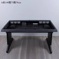 btooer Computer Case All-in-One Desk Cool Sci-fi Water Cooling Irregular Built-in Fully Transparent Large Case E-sports