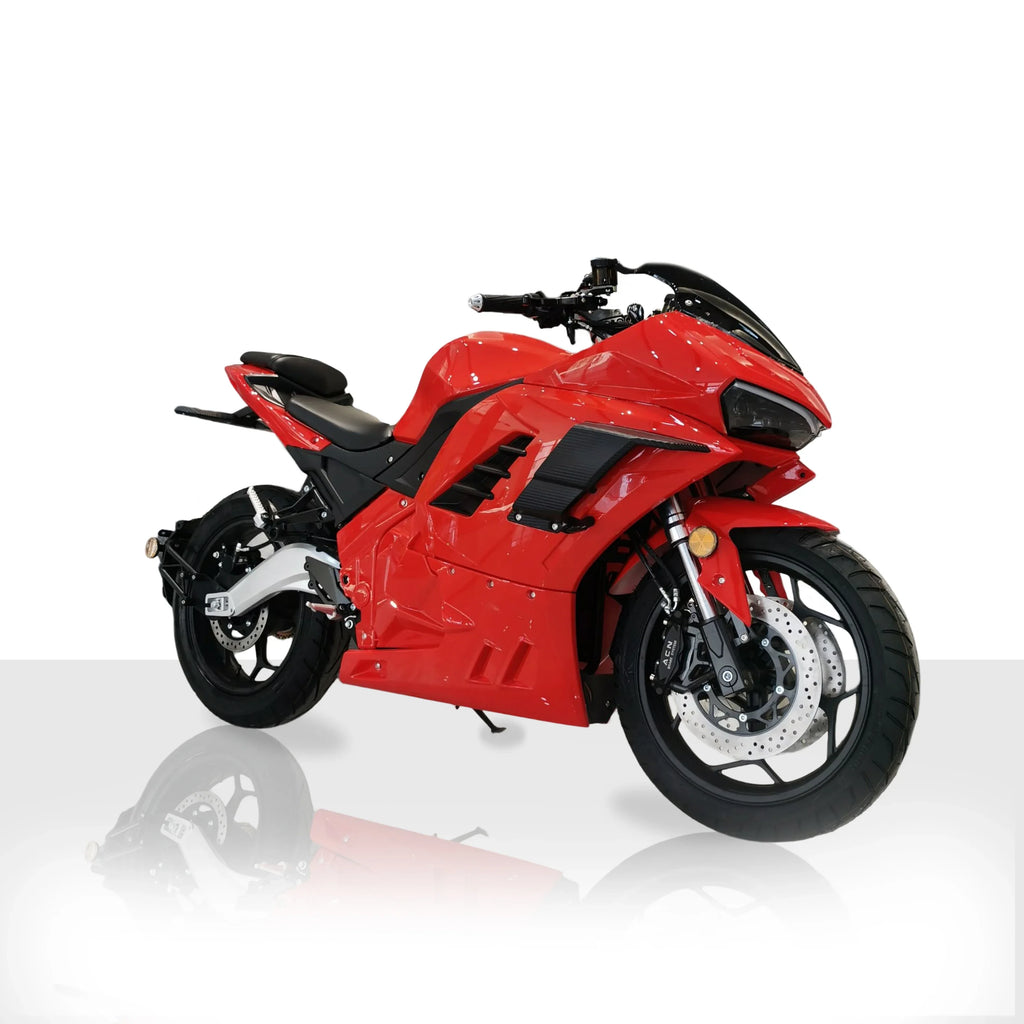 Lithium-ion 72V Center Motor 4000W Fast Speed 130KM/H Chopper Electric Motorcycle