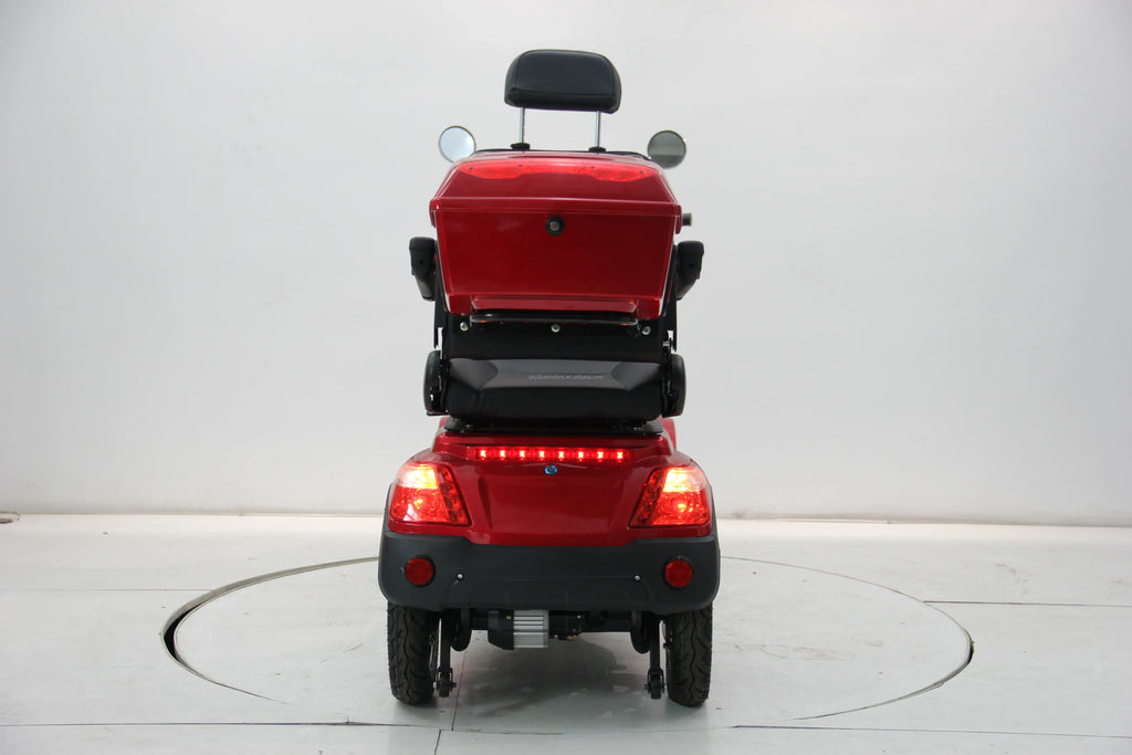 New Den Two Seat Four-Whee Electric Mobility Scooter Travel Together with 60V20AH Lithium Battery for the Eld