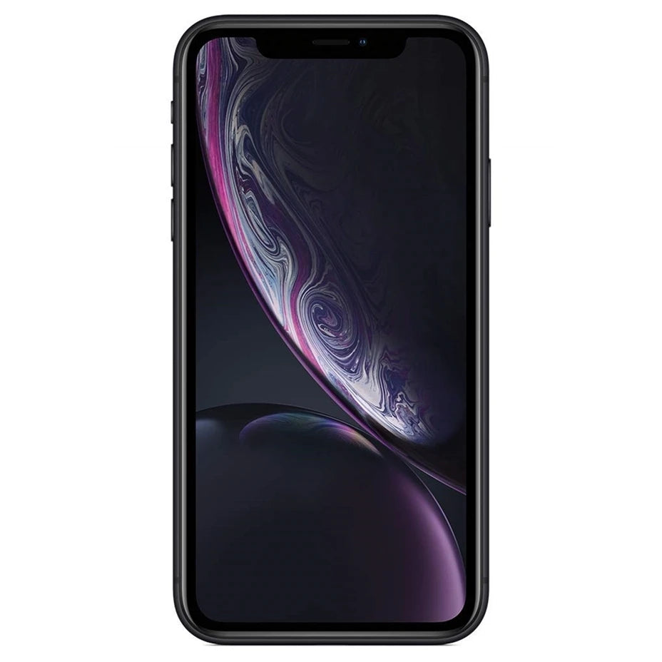 Apple iPhone XR | WiFi + Cellular | 64GB | Black | A1984 (Refurbished)