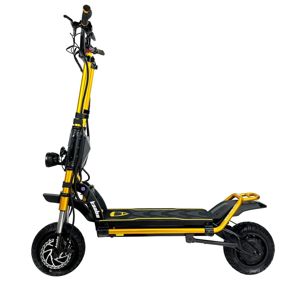 Kaabo Wolf King GTR Max 72V 40Ah 2*2000W Dual Motor Top Speed 105km/h TFT Display IPX7 4Piston Hydraulic Brake Electric Scooter
