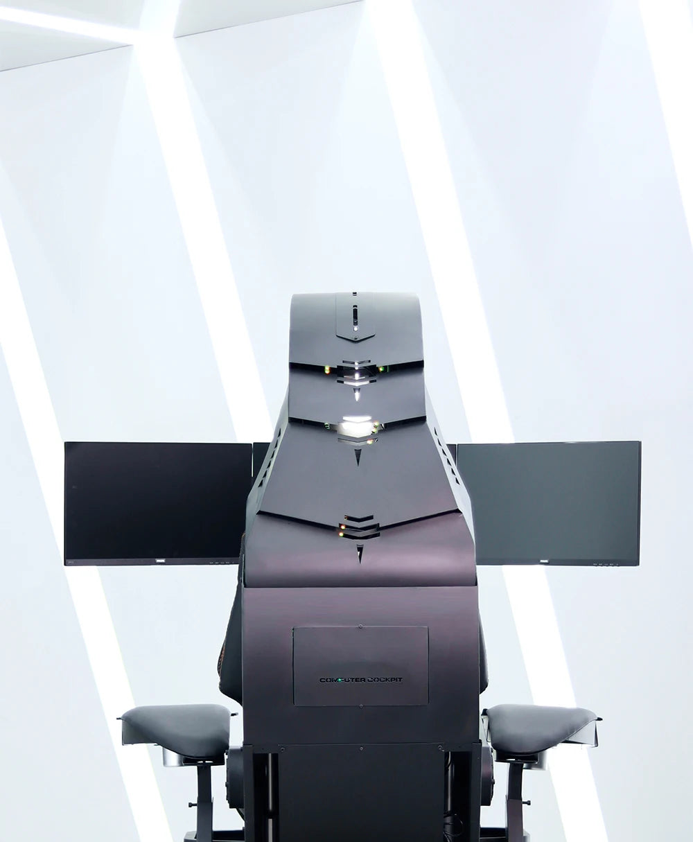 Hot Sale Silla Gamer Workstation zero Gravity Recliner RGB LED Light Speaker predator Scorpion Cockpit Gaming Chair