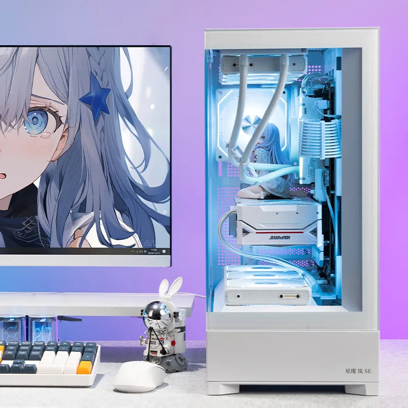 RTX5070/R7 9700X/14600KF game console DIY desktop computer assembly computer
