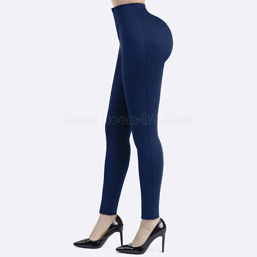 High Waisted Skinny Leg Pants for Women Tummy Control Push Up Butt Gym Pants Casual Leggings Yoga Soft Stretch Comfy Trousers