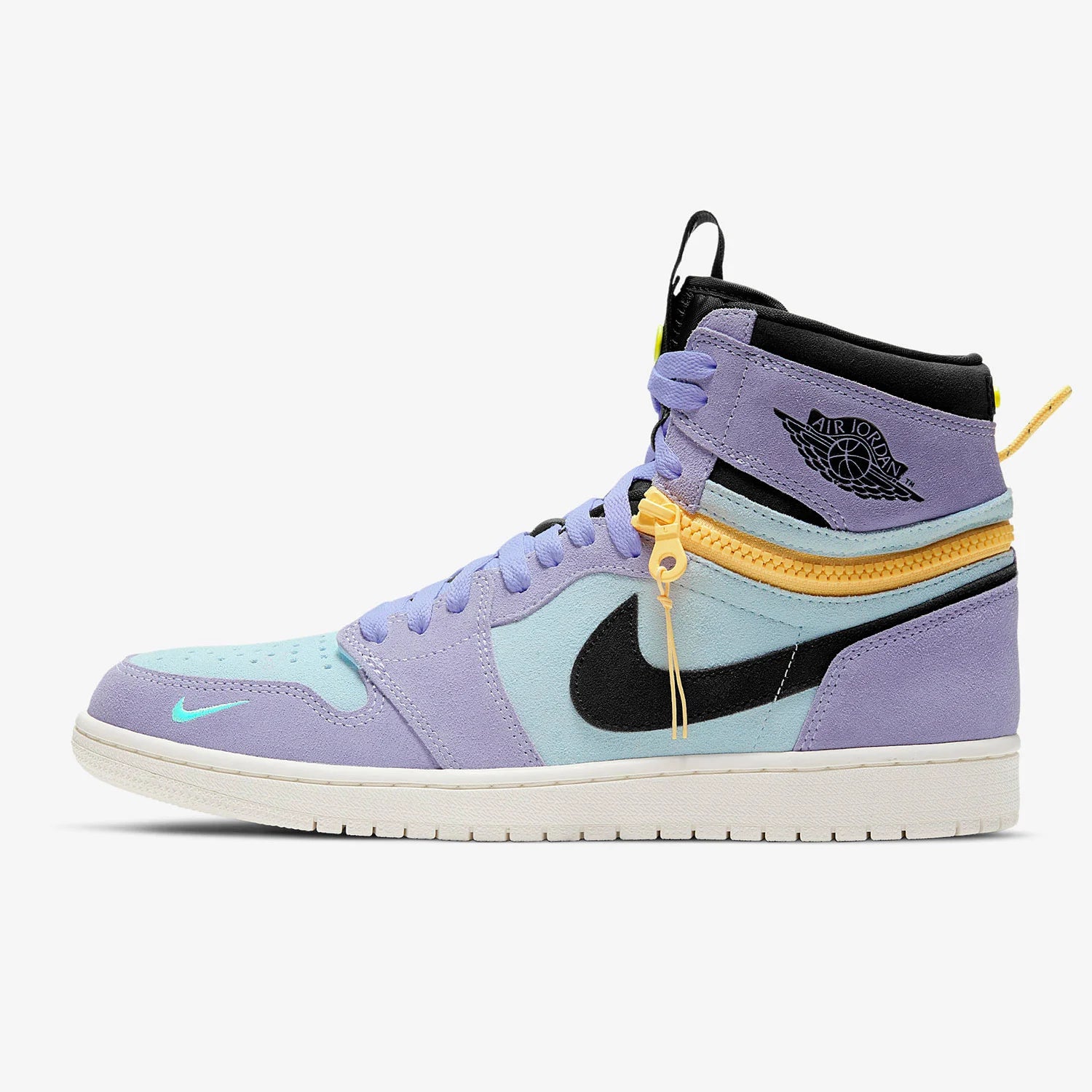 Nike genuine Air Jordan 1 High Zip Men's Sneakers CW6576-500