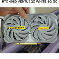 Second-hand test OK RTX 4060 VENTUS 2X WHITE 8G OC graphics card