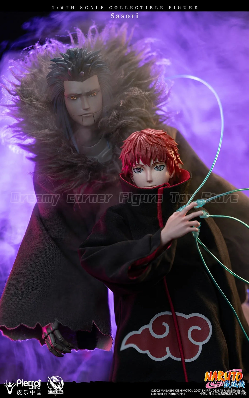 【In Stock】RocketToys ROC-010 NARUTO Sasori 1/6 Action Figure