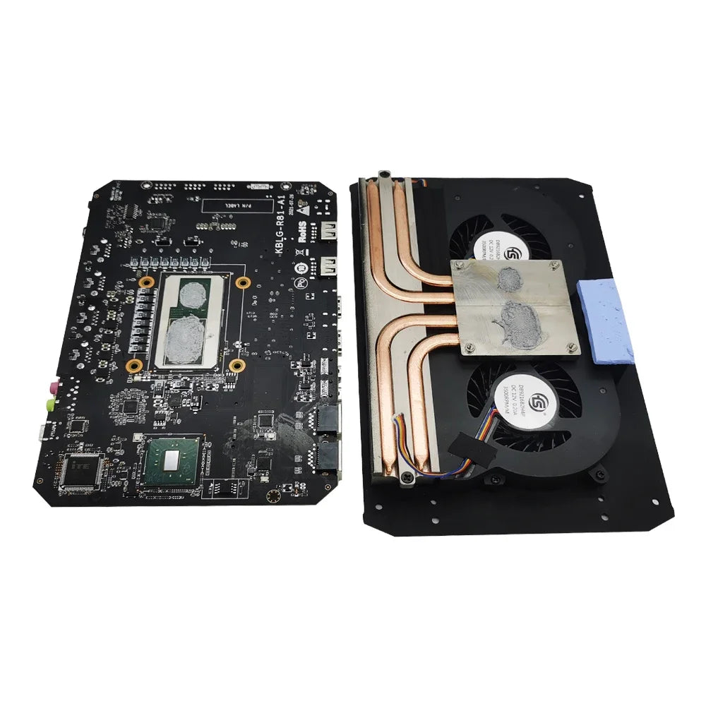 Radeon RX Vega M Mini Gaming PC i7 8709G 64GB M.2 NVME Wins 11 Gamer Mini Computer 2*HD 2*DP 8*USB 2*2.5G Lan Desktop PC