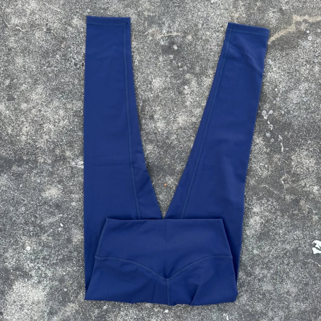 High Strength Compression Solid Color Soft Women Sport Pant Tight Butter High Waist Yoga Legging Athletic Gym Comprehensive Wear