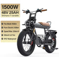 Motor Electric Bicycle 48V 25AH Battery Max Speed 55 MPH Electric Bike E-Bike Electric Motorcycle