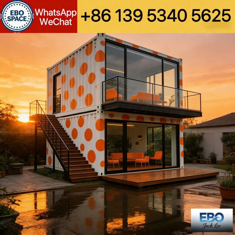 Waterproof CE CertifiedProfessional Custom Expandable Container Home 20ft 30ft 40ft Capsule Tiny House Kitchen Bathroom CE Certi