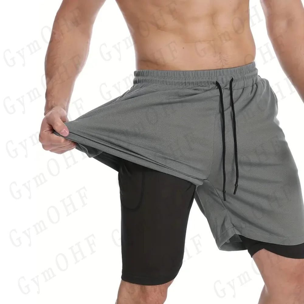 Anime Baki Sport Suits Runing Compression Shirt Shorts Sets Gym Fitness Jogging Training Rashguard Sportwear 2 in 1 Mens