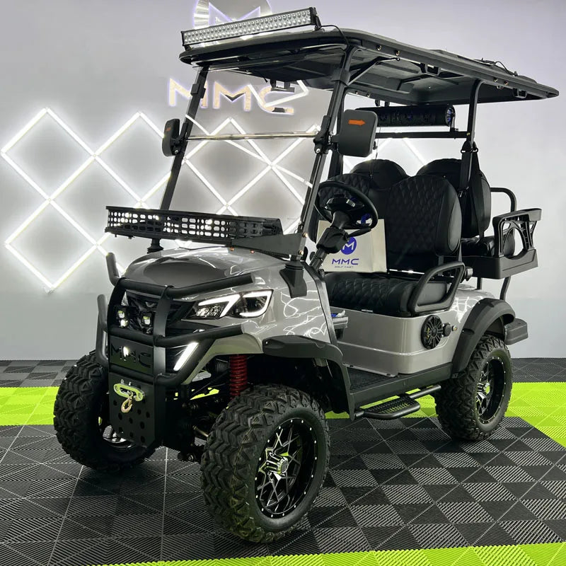 Wholesale Classic Luxury Off-road 2 4 6 8 Seat Custom Adult Street Legal 4×4 Luxury Golf Cart 60V Lithium Ion Battery 4WD