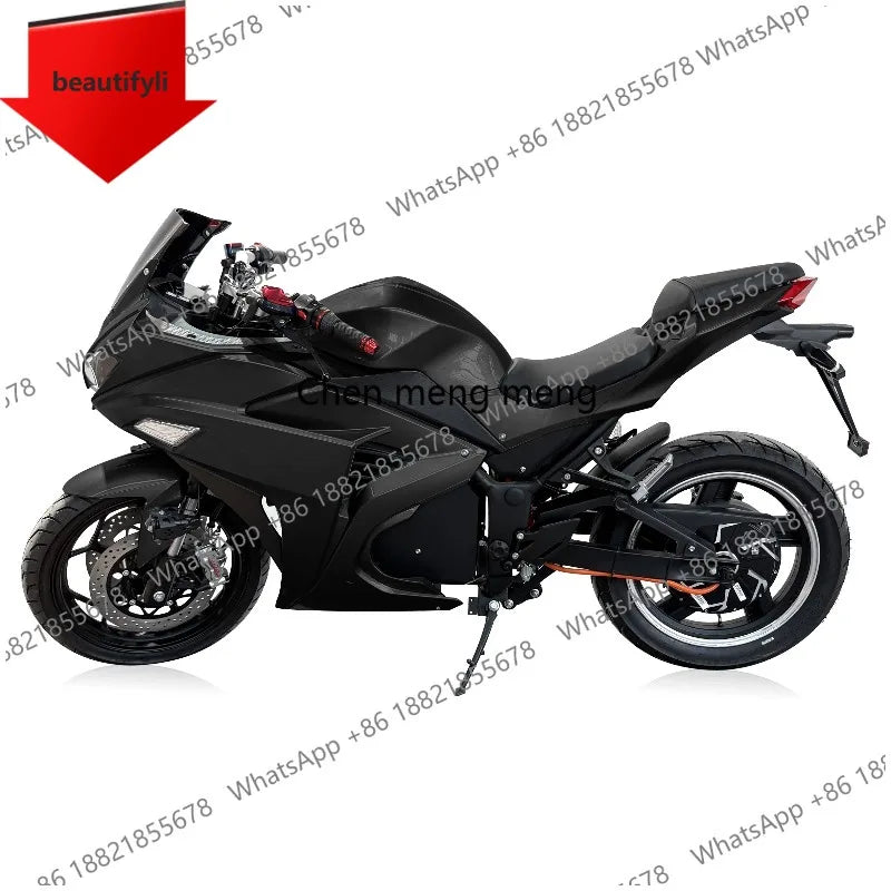 D185 High-Speed Electric Motorcycle for Adults New Design with Super Power 8000W/3000W/5000W Motor 72V